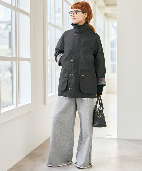 Spick & Span(スピックアンドスパン)の「Barbour/バブアー for Spick&Span 別注OS BEDALE *(その他アウター・レディース・カーキ/ブラック/ベージュ・FREE)」の4枚目の写真