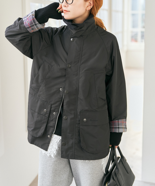 Spick & Span(スピックアンドスパン)の「Barbour/バブアー for Spick&Span 別注OS BEDALE *(その他アウター・レディース・カーキ/ブラック/ベージュ・FREE)」の8枚目の写真
