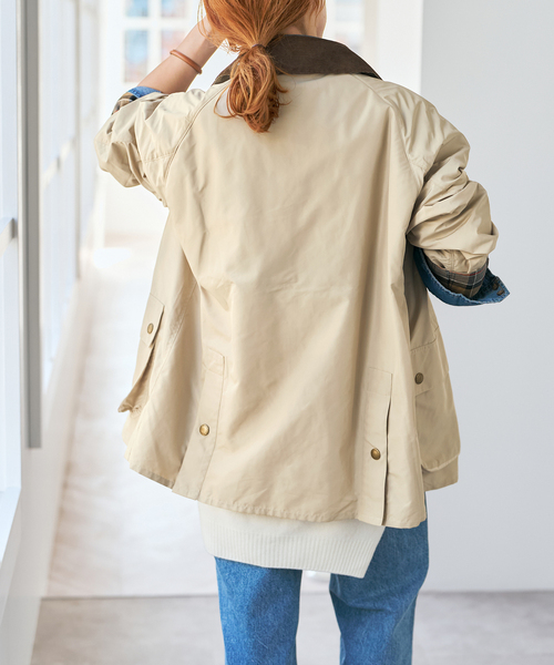 Spick & Span(スピックアンドスパン)の「Barbour/バブアー for Spick&Span 別注OS BEDALE *(その他アウター・レディース・カーキ/ブラック/ベージュ・FREE)」の18枚目の写真