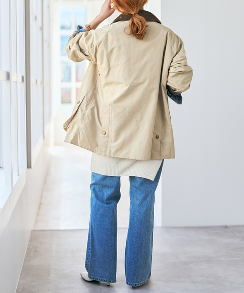 Spick & Span(スピックアンドスパン)の「Barbour/バブアー for Spick&Span 別注OS BEDALE *(その他アウター・レディース・カーキ/ブラック/ベージュ・FREE)」の20枚目の写真