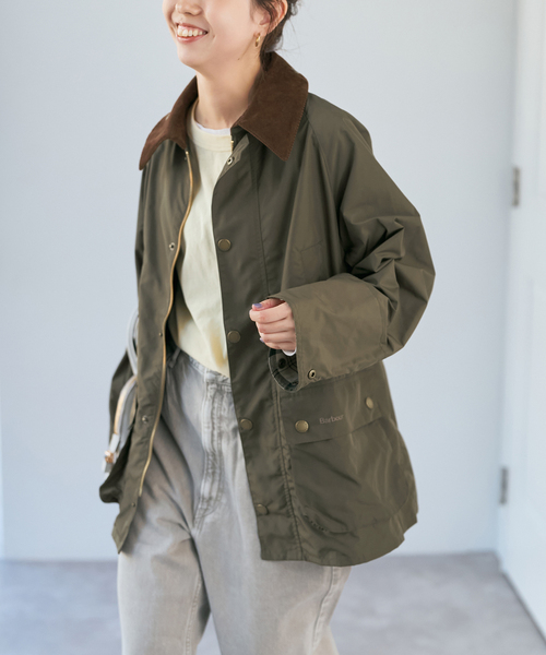 Spick & Span(スピックアンドスパン)の「Barbour/バブアー for Spick&Span 別注OS BEDALE *(その他アウター・レディース・カーキ/ブラック/ベージュ・FREE)」の22枚目の写真