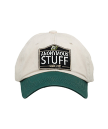 NFF（エヌエフエフ）の「anonymous stuff cap-green（キャップ）」