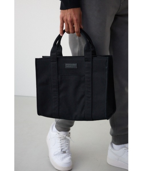 AZUL by moussy（アズールバイマウジー）の「スクエアミドルバッグ（トートバッグ・メンズ・ブラック/ホワイト系その他・FREE）」の10枚目の写真