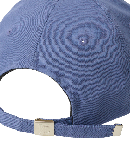 WOOALONG（ウアロン）の「Signature Logo ball cap - MID BLUE（キャップ・レディース・クリアブルー・MEDIUM/SMALL）」の4枚目の写真