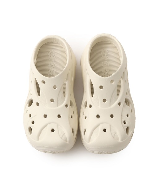 crocs(クロックス)の「crocs Caged Clog / クロックス ケージド クロッグ(サンダル・レディース・アイボリー・22.0cm/23.0cm/24.0cm/25.0cm)」の2枚目の写真