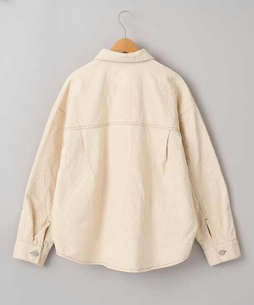 coen（コーエン）の「ナッピングデニムシャツジャケット（デニムジャケット・レディース・コバルトブルー/ナチュラル・FREE）」の21枚目の写真