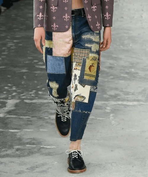 Levi's W-NAME PATCHWORK DENIM（デニムパンツ）｜JUNYA WATANABE MAN