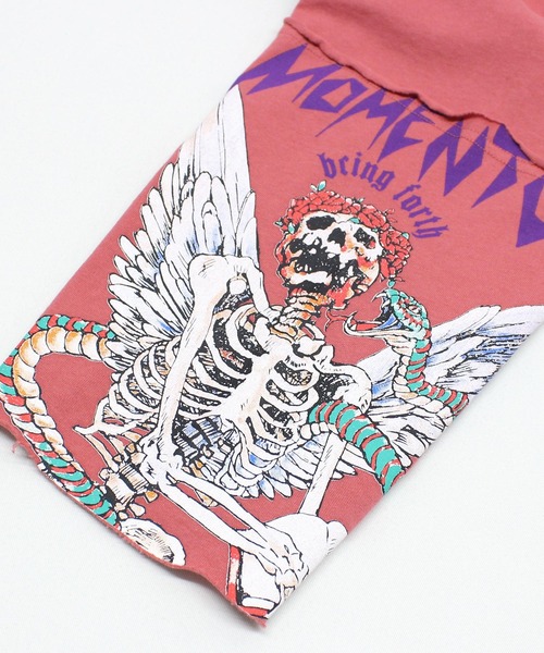 RNA(アールエヌエー)の「M2627 パッチワークリメイクショートロンT(Tシャツ/カットソー・レディース・ピンク/ホワイト/チャコール・MEDIUM)」の17枚目の写真