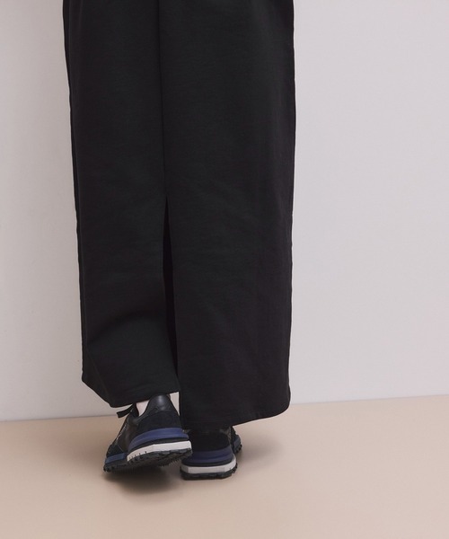 ADAM ET ROPE'（アダムエロペ）の「【WEB限定】ウエストリブスウェットワンピース（ワンピース・レディース・ブラック/グレー・FREE）」の10枚目の写真