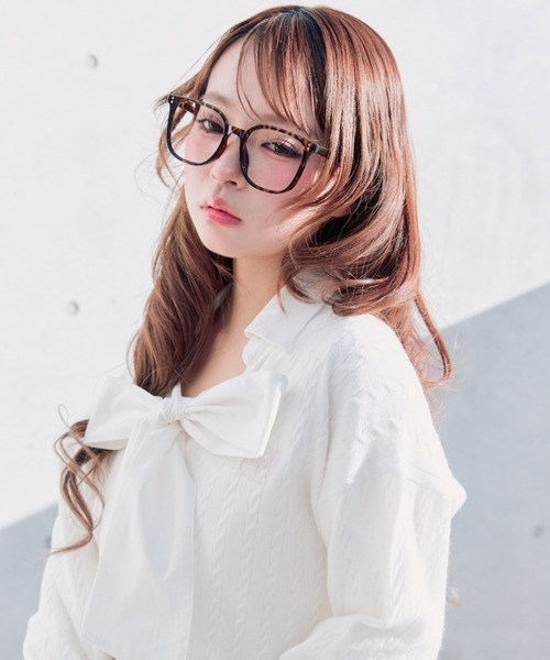 OLIVE des OLIVE(オリーブデオリーブ)の「PREPPY カーデ(カーディガン/ボレロ・レディース・ネイビー/ピンク/オフホワイト/トップグレー・FREE)」の2枚目の写真