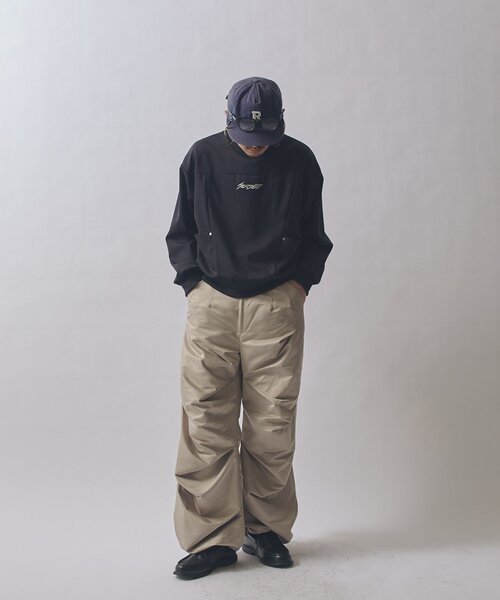 Lui's(ルイス)の「SURJENT ツイストパンツ(その他パンツ・メンズ・ブラック/アイボリー・2/1)」の19枚目の写真