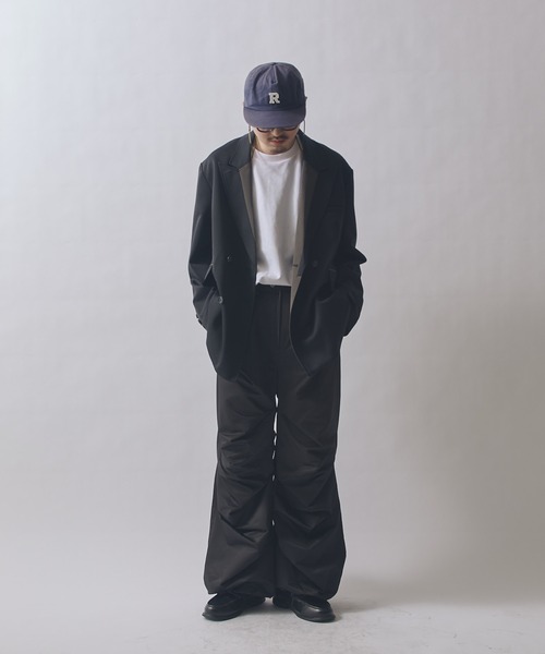 Lui's(ルイス)の「SURJENT ツイストパンツ(その他パンツ・メンズ・ブラック/アイボリー・2/1)」の14枚目の写真