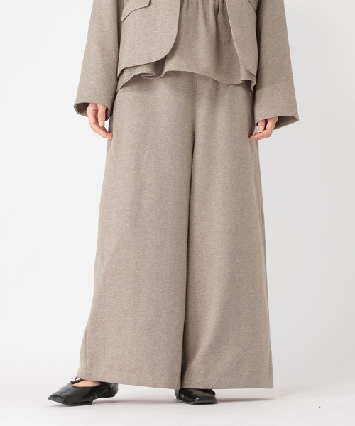 studio CLIP(スタディオクリップ)の「【WEB限定】アイロンいらずジャケットセット《オケージョン2026SS》(スーツセット・レディース・ネイビー/ベージュ系その他/ブラック・フリー(L)/FREE/PF)」の10枚目の写真