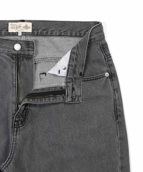 The DUFFER of ST.GEORGE(ザダファーオブセントジョージ)の「【WEB限定アイテム】STRAIGHT BAGGY JEANS:ブリーチ加工 ワイドストレート バギージーンズ(デニムパンツ・メンズ・ライトグレー・X-LARGE/LARGE/MEDIUM/SMALL)」の8枚目の写真
