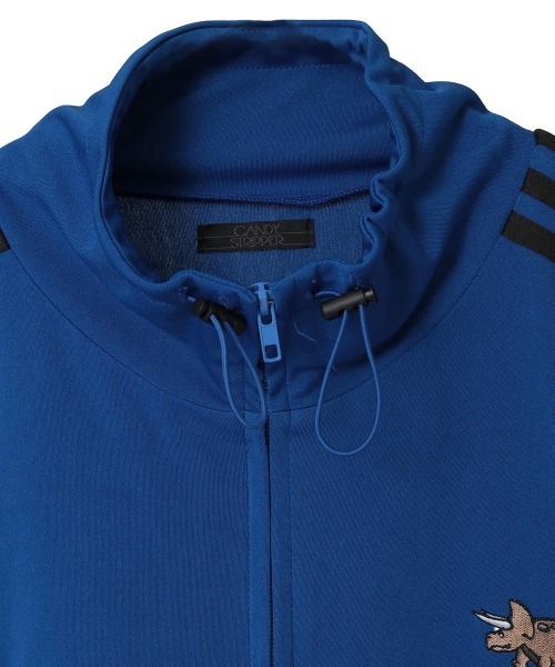 Candy Stripper（キャンディストリッパー）の「BRAVE DINOSAUR JERSEY ブルゾン（ブルゾン・レディース・ピンク/ブルー/ブラック・FREE）」の22枚目の写真