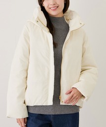 Jayro（ジャイロ）の「ナイロンマイクロタフタフード付きショートダウン（ダウンジャケット/コート）」