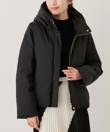 ナイロンマイクロタフタフード付きショートダウン