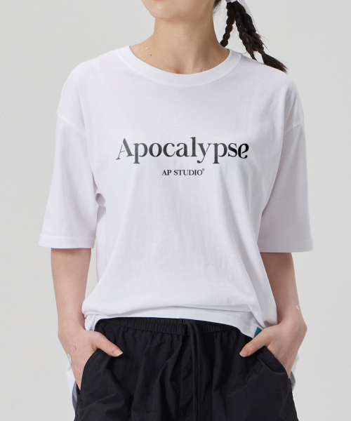 ASTRAL PROJECTION（アストラルプロジェクション）の「[アポカリプス]コットンルーズフィット半袖Tシャツ_ホワイト（Tシャツ/カットソー・メンズ・その他・M/L/XL/XXL）」の3枚目の写真