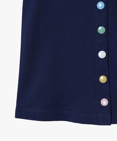 agnes b.（アニエスベー）の「ベビー マルチカラー コットン ノースリーブ ワンピース "Barbie"（ワンピース・キッズ・ネイビー・18M/2YEAR/1YEAR）」の5枚目の写真