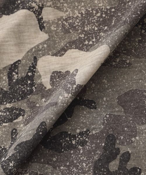 X-girl（エックスガール）の「FADED CAMO SHEER L/S TOP（Tシャツ/カットソー・レディース・ピンク/カモフラージュ・ONE SIZE）」の18枚目の写真