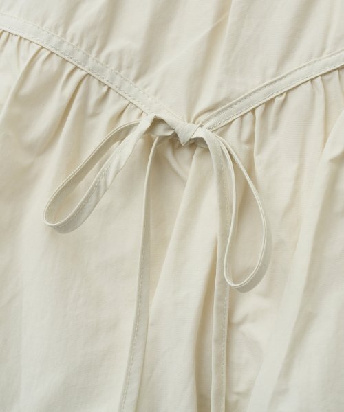 Midnight Move（ミッドナイトムーブ）の「ribbon skirt (ivory)（スカート・レディース・その他・M）」の3枚目の写真