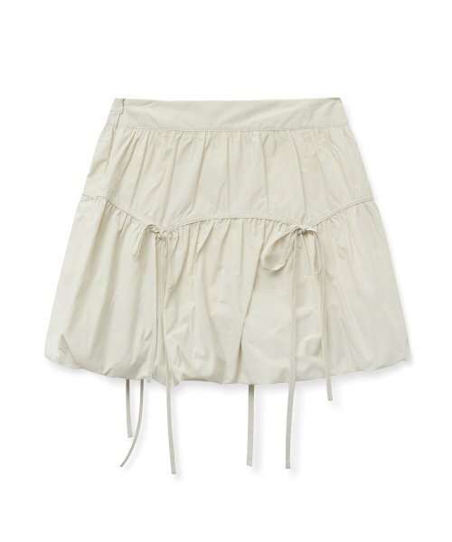 Midnight Move（ミッドナイトムーブ）の「ribbon skirt (ivory)（スカート・レディース・その他・M）」の4枚目の写真