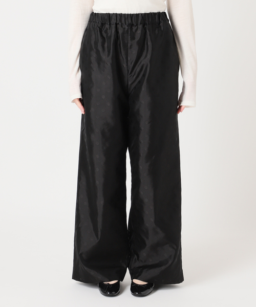 IENA（イエナ）の「ドットジャガード ギャザーパンツ（その他パンツ・レディース・ブラック・38/36）」の13枚目の写真