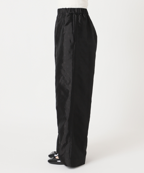 IENA（イエナ）の「ドットジャガード ギャザーパンツ（その他パンツ・レディース・ブラック・38/36）」の14枚目の写真