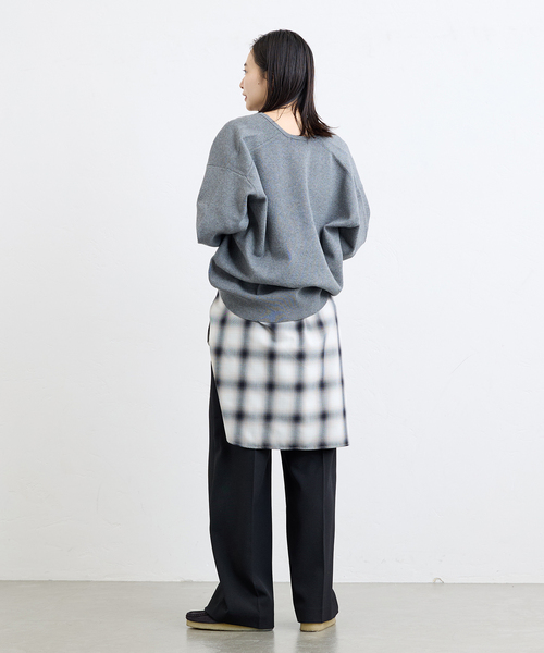 JOURNAL STANDARD（ジャーナルスタンダード）の「《追加4》ウールライクストレッチスラックス（その他パンツ・レディース・ブラック/チャコールグレー/ブラウン・34/36/38）」の17枚目の写真