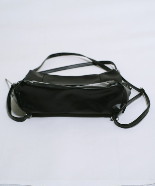 shopnikoniko(ショップニコニコ)の「痛バ 痛バッグ 推し活 クリアポケット付き サイドリボン3wayバッグ(バックパック/リュック・レディース・シルバー/ホワイト/ブラック・フリー)」の15枚目の写真