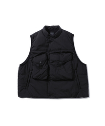 MOIF（モイフ）の「[AW24]OVER MIL VEST / BLACK（ダウンベスト）」