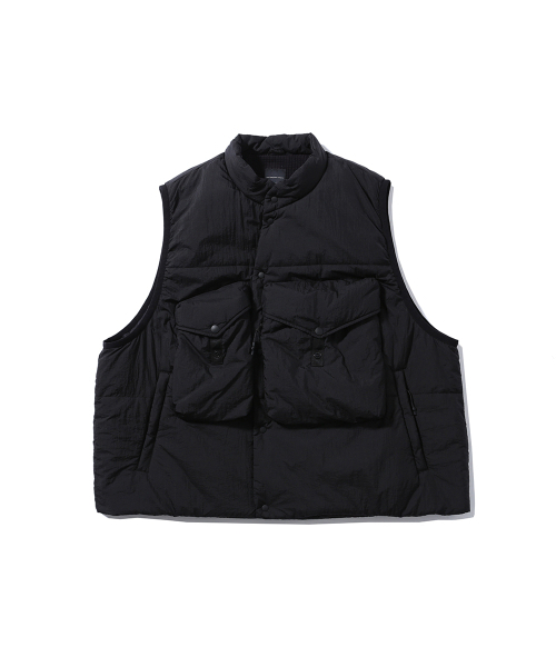MOIF（モイフ）の「[AW24]OVER MIL VEST / BLACK（ダウンベスト・メンズ・その他・M/L）」の2枚目の写真