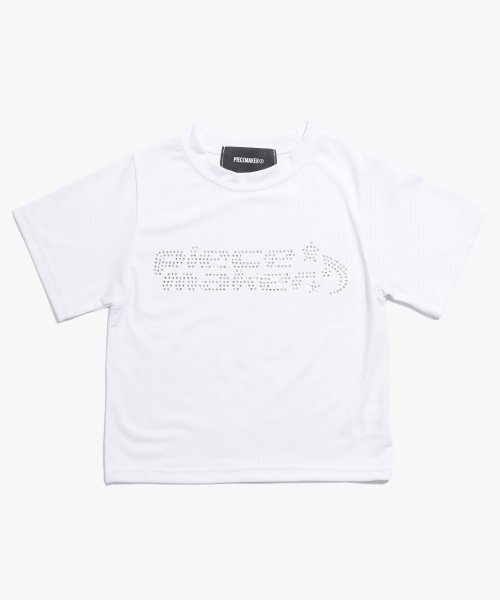 PIECEMAKER(ピースメーカー)の「CRYSTAL LOGO CROP TEE (WHITE)(Tシャツ/カットソー・レディース・その他・FREE)」の2枚目の写真