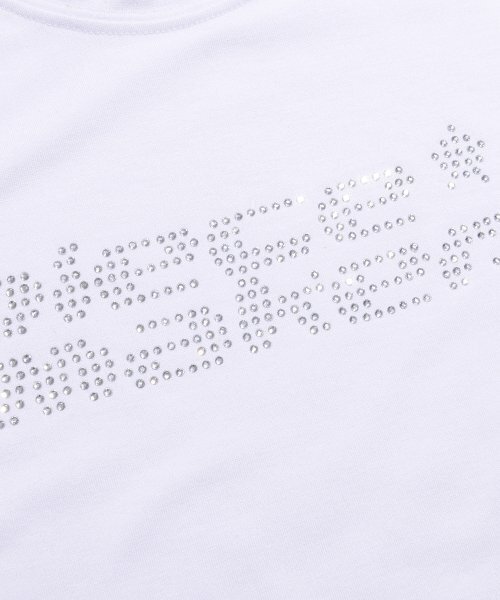 PIECEMAKER(ピースメーカー)の「CRYSTAL LOGO CROP TEE (WHITE)(Tシャツ/カットソー・レディース・その他・FREE)」の5枚目の写真