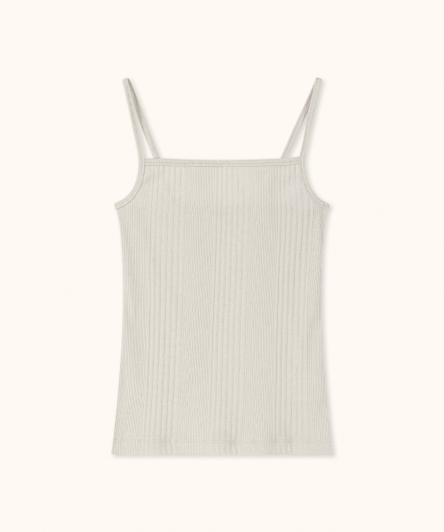 LABELARCHIVE(ラベルアーカイブ)の「Ella rib camisole dove(Tシャツ/カットソー・レディース・その他・ONE SIZE)」の4枚目の写真