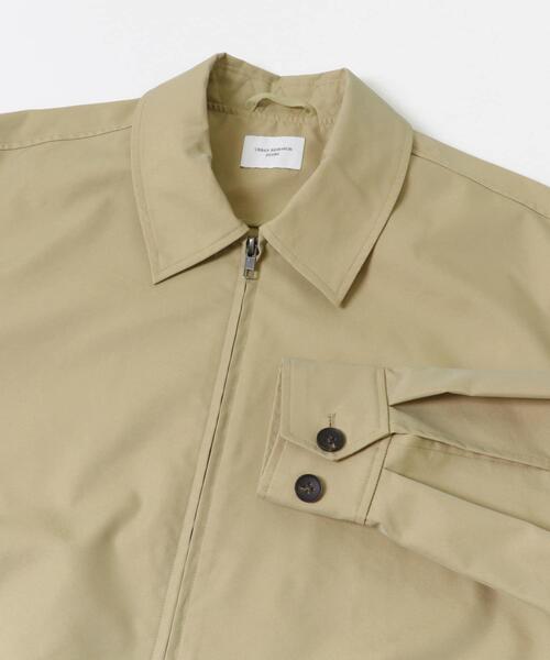 URBAN RESEARCH DOORS(アーバンリサーチドアーズ)の「ヘムシャーリング フルジップ ブルゾン(ブルゾン・メンズ・ベージュ/ネイビー・MEDIUM/LARGE)」の21枚目の写真