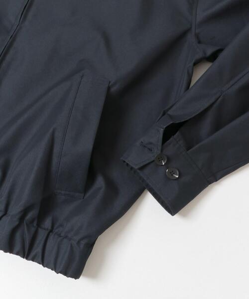 URBAN RESEARCH DOORS(アーバンリサーチドアーズ)の「ヘムシャーリング フルジップ ブルゾン(ブルゾン・メンズ・ベージュ/ネイビー・MEDIUM/LARGE)」の3枚目の写真