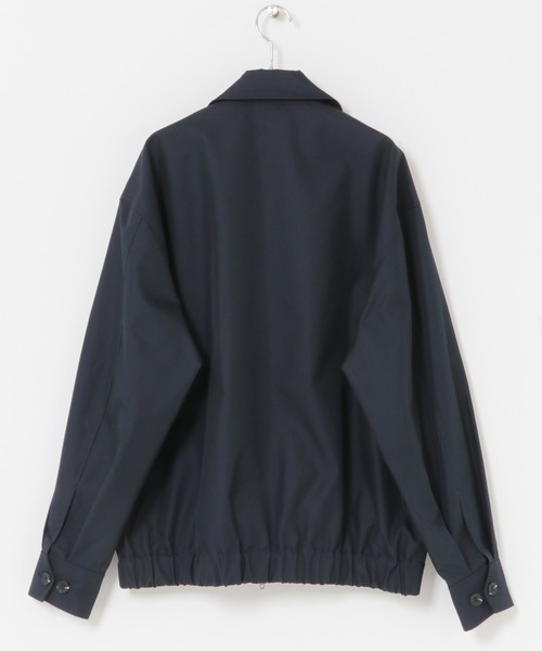 URBAN RESEARCH DOORS（アーバンリサーチドアーズ）の「ヘムシャーリング フルジップ ブルゾン（ブルゾン・メンズ・ベージュ/ネイビー・MEDIUM/LARGE）」の3枚目の写真