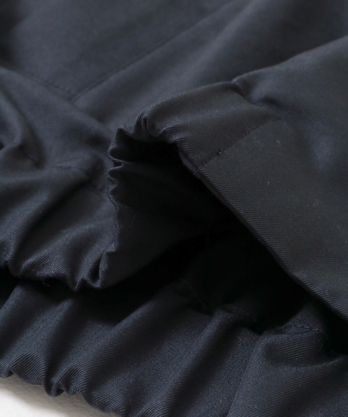 URBAN RESEARCH DOORS（アーバンリサーチドアーズ）の「ヘムシャーリング フルジップ ブルゾン（ブルゾン・メンズ・ベージュ/ネイビー・MEDIUM/LARGE）」の8枚目の写真