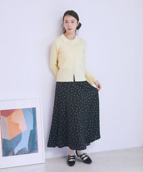 earth music&ecology(アースミュージックアンドエコロジー)の「Wリボンパンプス(パンプス・レディース・ベージュ/サックスブルー/ブラック・L/M/S)」の7枚目の写真