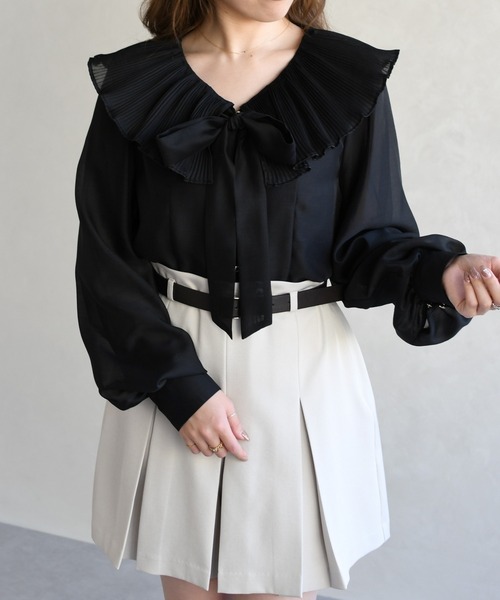 31 Sons de mode（トランテアン　ソン　ドゥ　モード）の「2026春夏新作 ベルト付きスカパン（その他パンツ・レディース・モカ/ベージュ・M/S）」の9枚目の写真