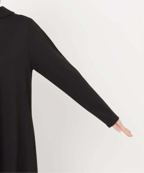 VERMEIL par iena（ヴェルメイユパーイエナ）の「《追加2》2WAYロールカラーワンピース（ワンピース・レディース・ネイビー・38/36）」の12枚目の写真