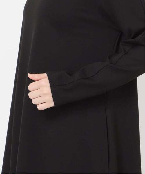 VERMEIL par iena（ヴェルメイユパーイエナ）の「《追加2》2WAYロールカラーワンピース（ワンピース・レディース・ネイビー・38/36）」の11枚目の写真