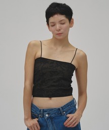 Jacquard Knit Camisole