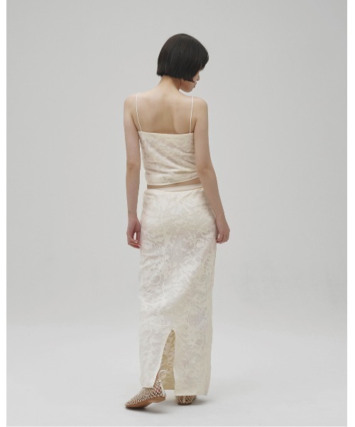 TODAYFUL（トゥデイフル）の「Jacquard Knit Camisole（キャミソール・レディース・キナリ/チャコールグレー・FREE）」の6枚目の写真