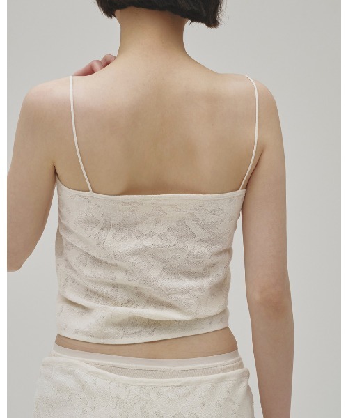 TODAYFUL（トゥデイフル）の「Jacquard Knit Camisole（キャミソール・レディース・キナリ/チャコールグレー・FREE）」の7枚目の写真