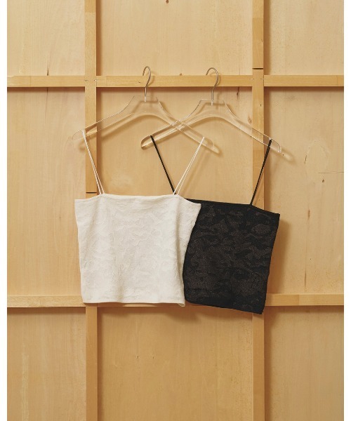 TODAYFUL（トゥデイフル）の「Jacquard Knit Camisole（キャミソール・レディース・キナリ/チャコールグレー・FREE）」の12枚目の写真