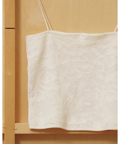 TODAYFUL（トゥデイフル）の「Jacquard Knit Camisole（キャミソール・レディース・キナリ/チャコールグレー・FREE）」の13枚目の写真