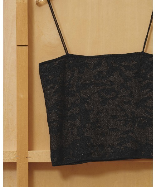 TODAYFUL（トゥデイフル）の「Jacquard Knit Camisole（キャミソール・レディース・キナリ/チャコールグレー・FREE）」の14枚目の写真