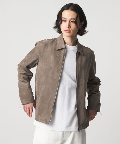 A DAY IN THE LIFE UNITED ARROWS(アデイインザライフユナイテッドアローズ)の「スエードライク ブルゾン<A DAY IN THE LIFE>(ブルゾン・メンズ・モカ/ブラック/グレー系・M/L/S)」の10枚目の写真